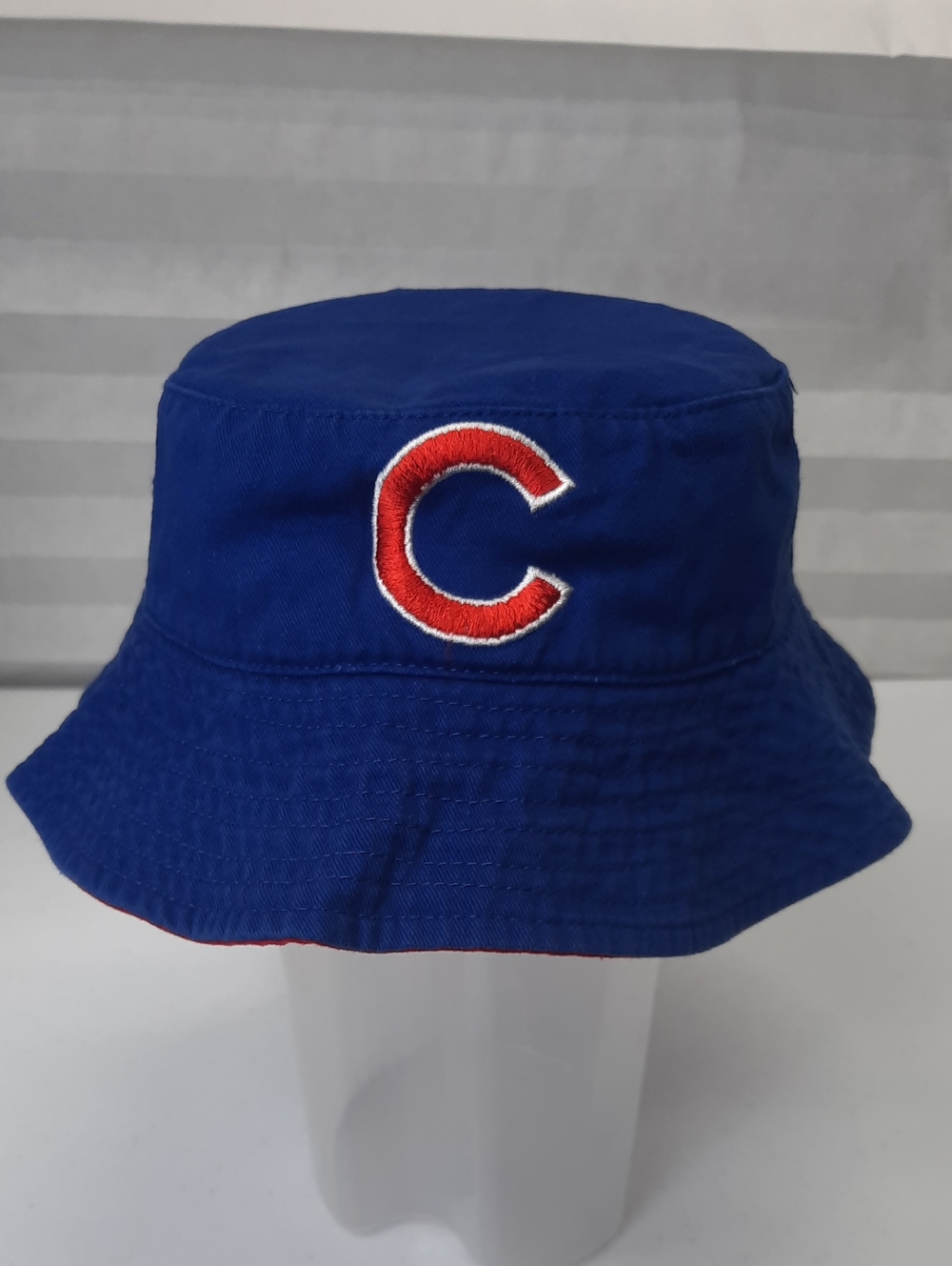 Vintage Chicago Cubs Bucket Hat Youth Fisher Nuts Promo Kick10 MLB Baseball